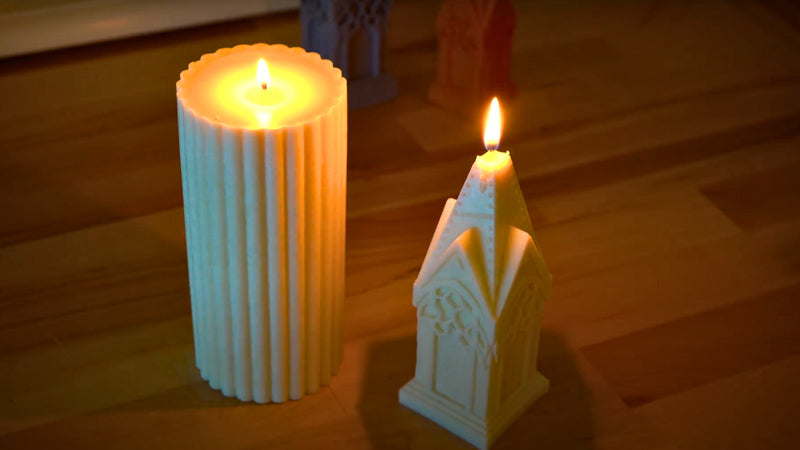 The 3D Printed Art: How To Make Candle With 3D Printing