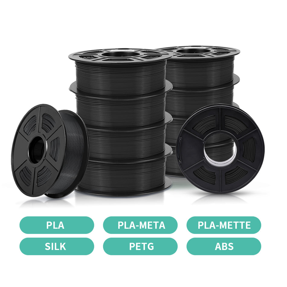 [10KG Großhandel] Recyceltes Filament PLA, PETG, ABS, 3D-Druckerfilament 1KG/Rolle