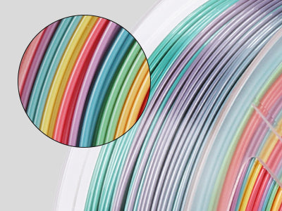 rainbow pla filament 