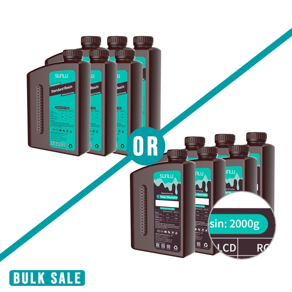 [MOQ: 6 Bottles] Standard Resin, WaterWash-Standard Resin, ABS Like Resin and High Tough Resin 2000G