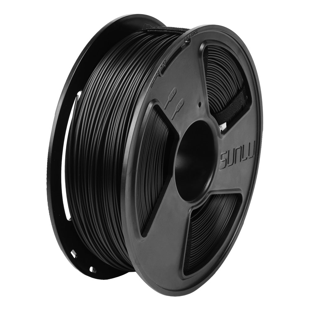 Filament PLA en fibre de carbone SUNLU Filament d'imprimante 3D de 1,75 mm,  précision dimensionnelle - 0,02 mm, bobine de 1 kg,75 mm