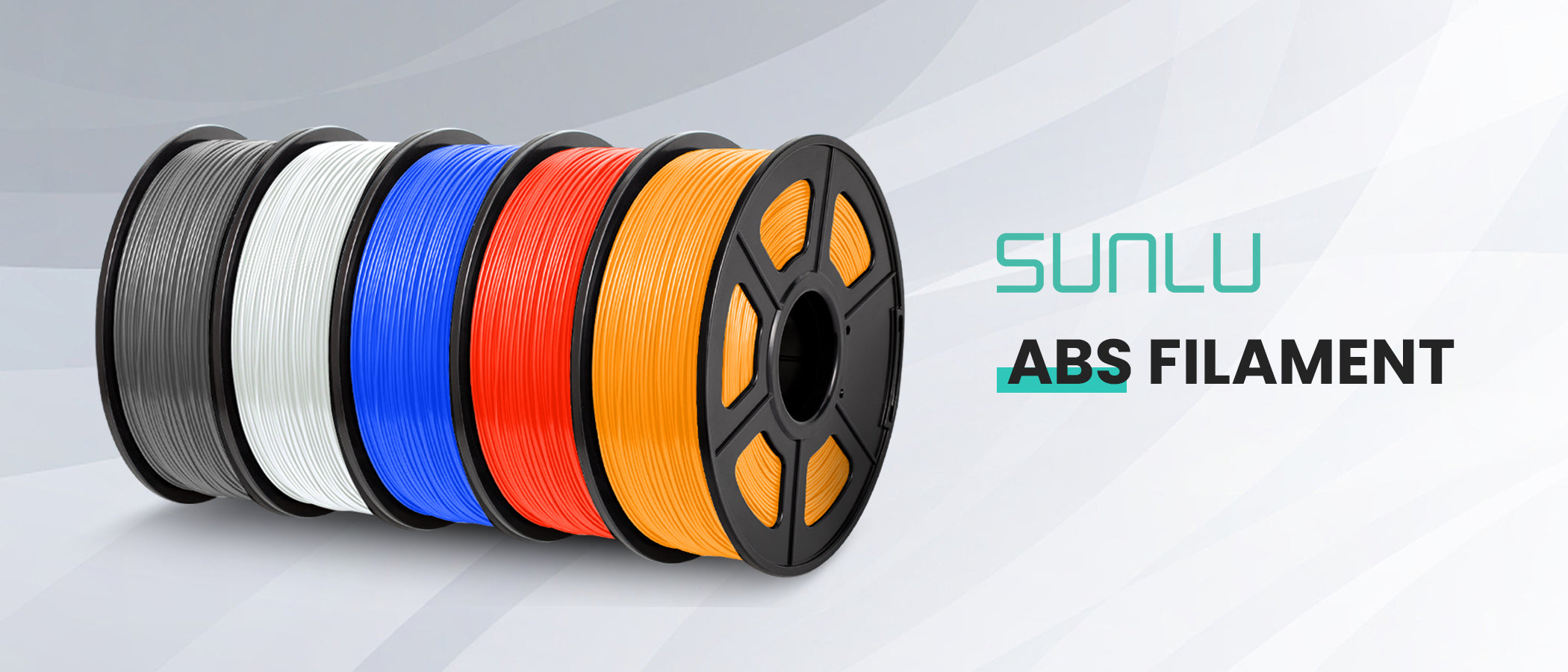 1.75mm SUNLU ABS 3D Printer Filament 1KG/Roll – VERTEX3D