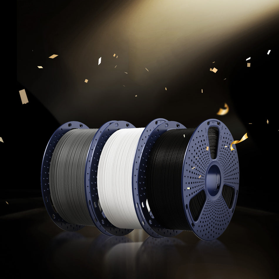 [Bigger Size, Longer Use, No Waste] 3KG Large Spool PLA Series 3D Printer Filament Collection