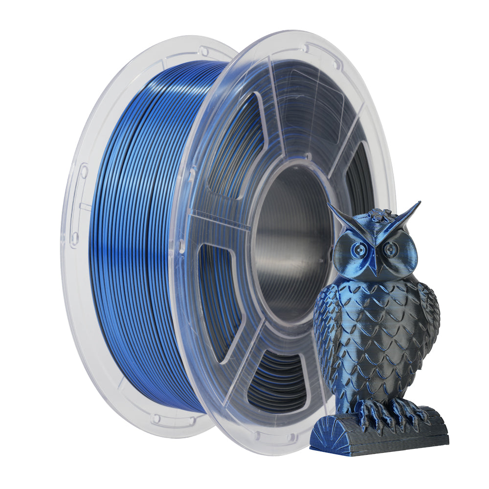 Multi-Color SILK Filament(Dual-Color, Tri-Color) 3D Printer Filament 1KG