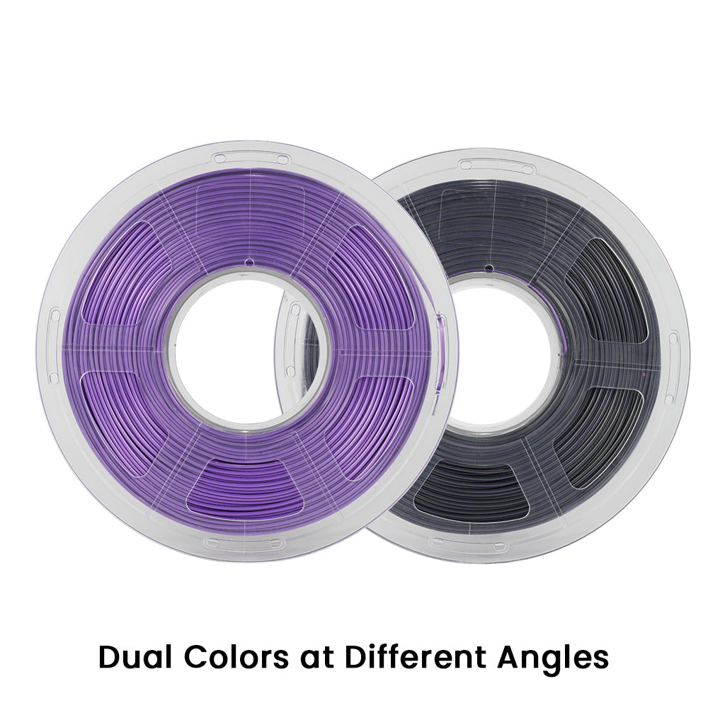 [MOQ: 3KG] Multi-Color SILK Filament(Dual-Color, Tri-Color) 3D Printer Filament 1KG