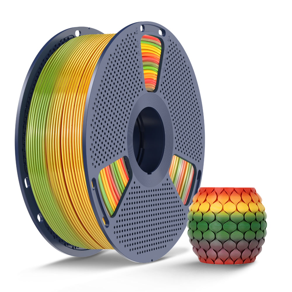 [MOQ: 3KG] PLA, SILK, PETG Rainbow Filament 3D Printer Filament 1KG