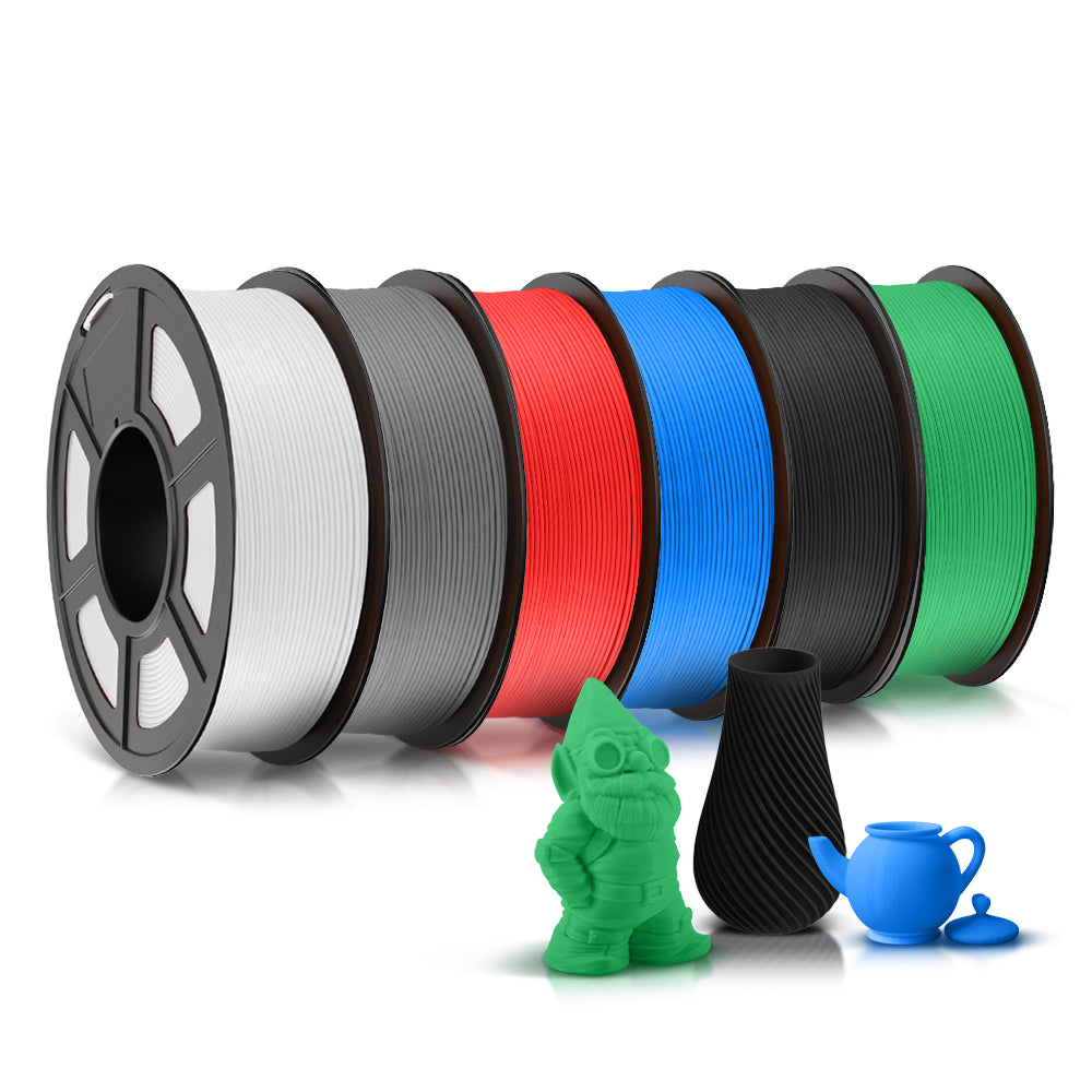 Bundle Offer PLA Filament 3D Filaments 1kg/2.2lbs | SUNLU Online Store USA / Silk Rainbow-02