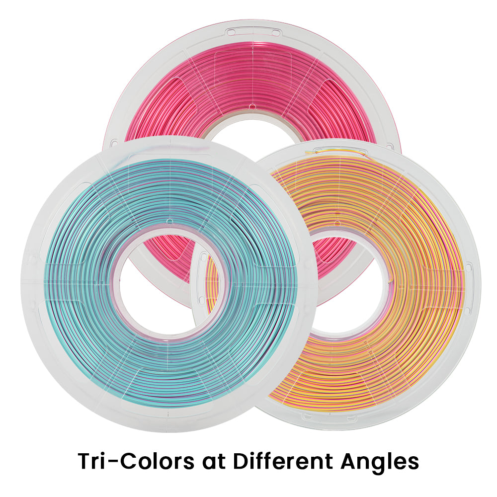 1KG 3D Printing Filament Multi-Color SILK Filament 1KG, 3D Printer Filament 1KG
