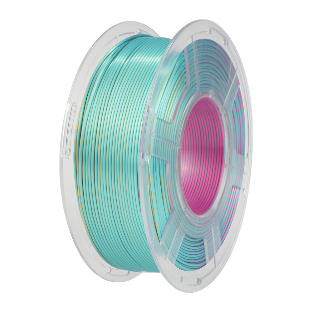 Rainbow Silk Multicolor PLA 1.75mm 3D Printer Filament