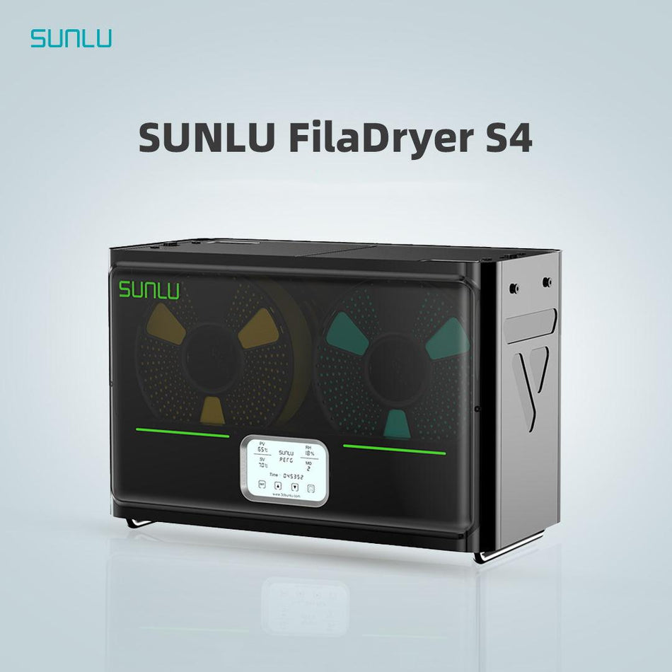 SUNLU FilaDryer S4, Temperature Balance and High Efficiency, Get one Free PLA Filament
