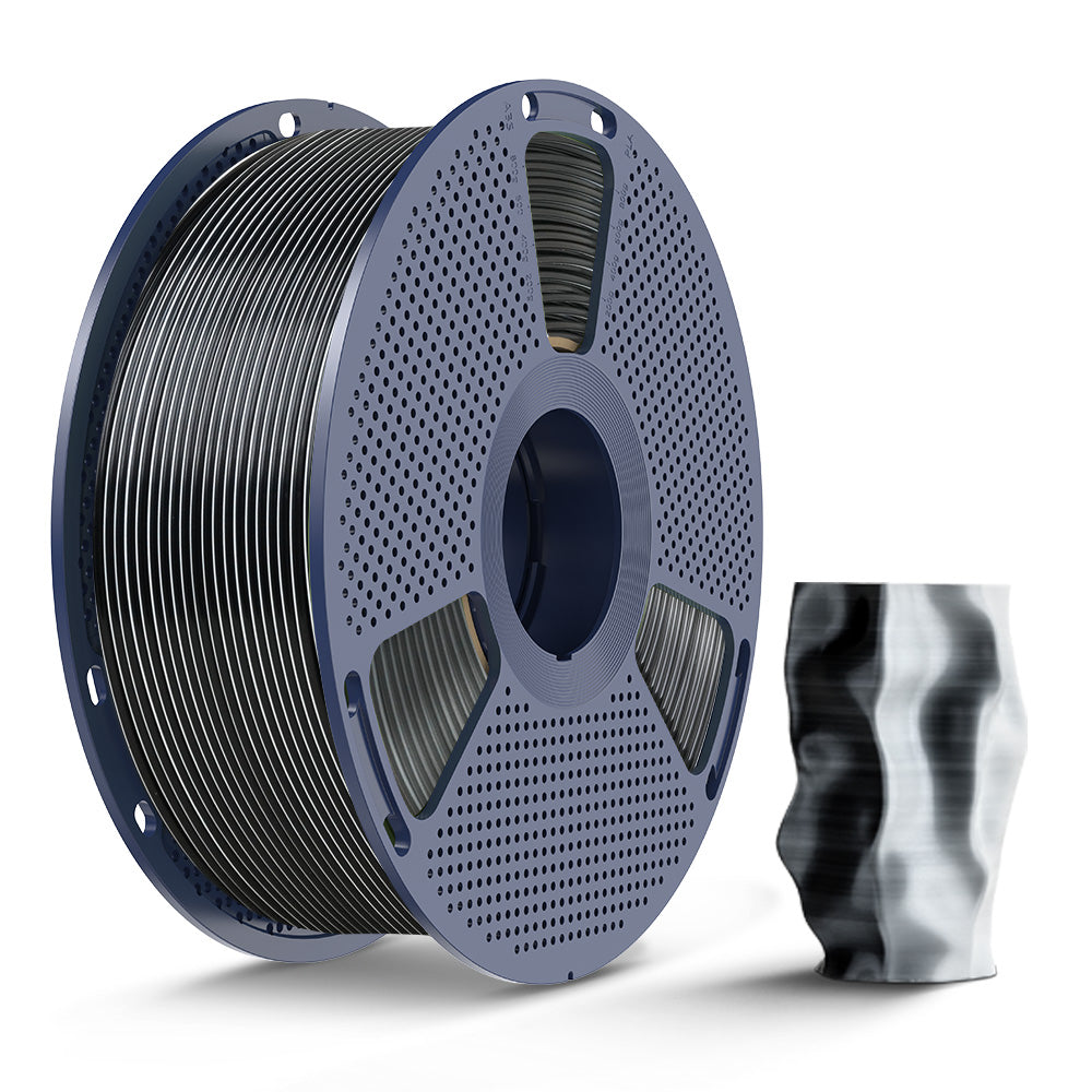 [MOQ: 3KG] Multi-Color SILK Filament(Dual-color, Tri-color and Four-color) 3D Printer Filament 1KG