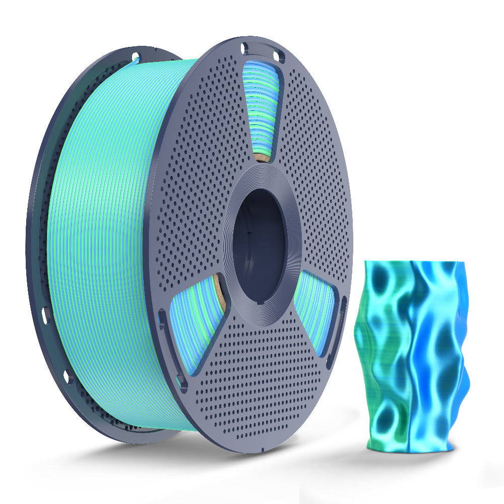 [MOQ: 3KG] Multi-Color SILK Filament(Dual-color, Tri-color and Four-color) 3D Printer Filament 1KG