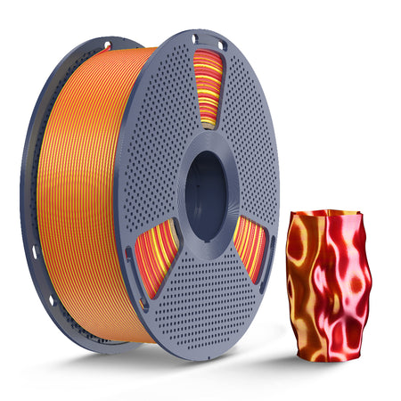 [MOQ: 3KG] Multi-Color SILK Filament(Dual-color, Tri-color and Four-color) 3D Printer Filament 1KG