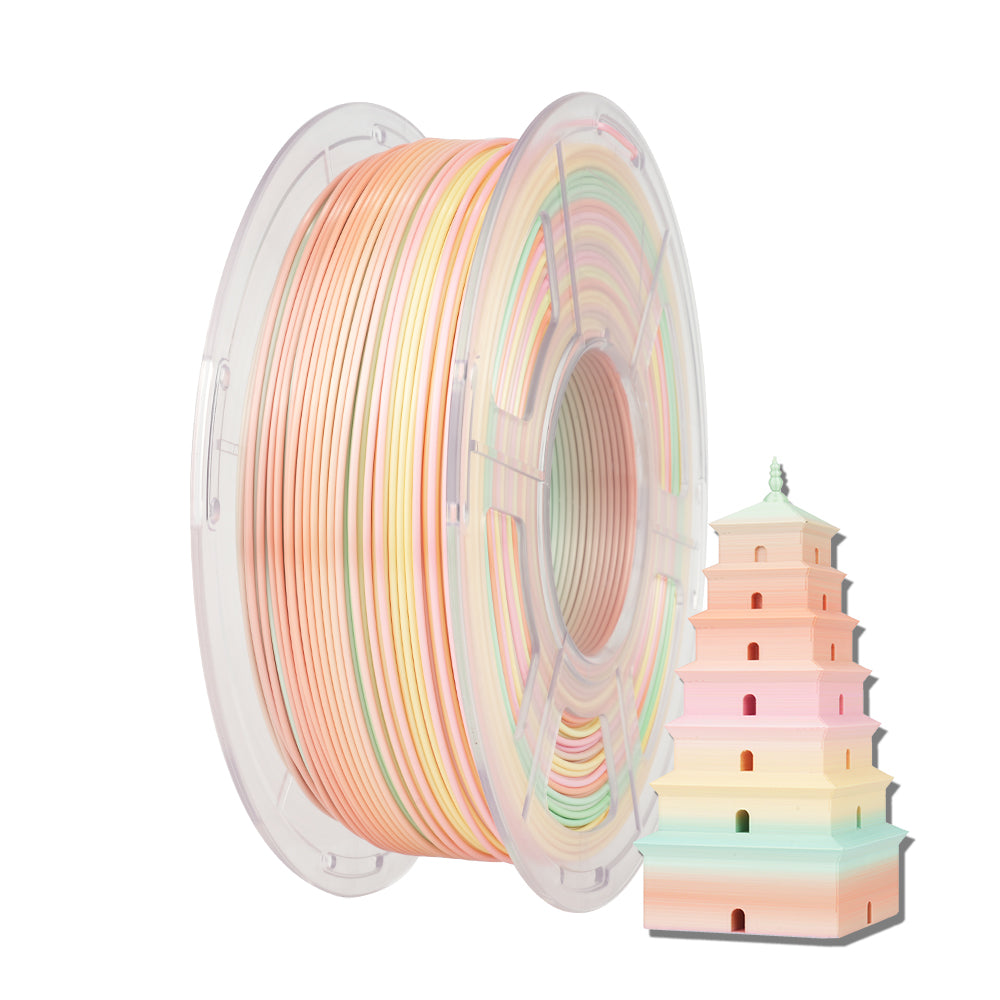 eSun Twinkling PLA filament, 1.75mm, rainbow A, 1kg/roll Rainbow