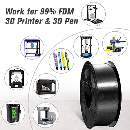 SUNLU PLA PLUS (PLA+) Seidenfilament für 3D-Drucker 1,75 mm 1 kg/2,2 lbs
