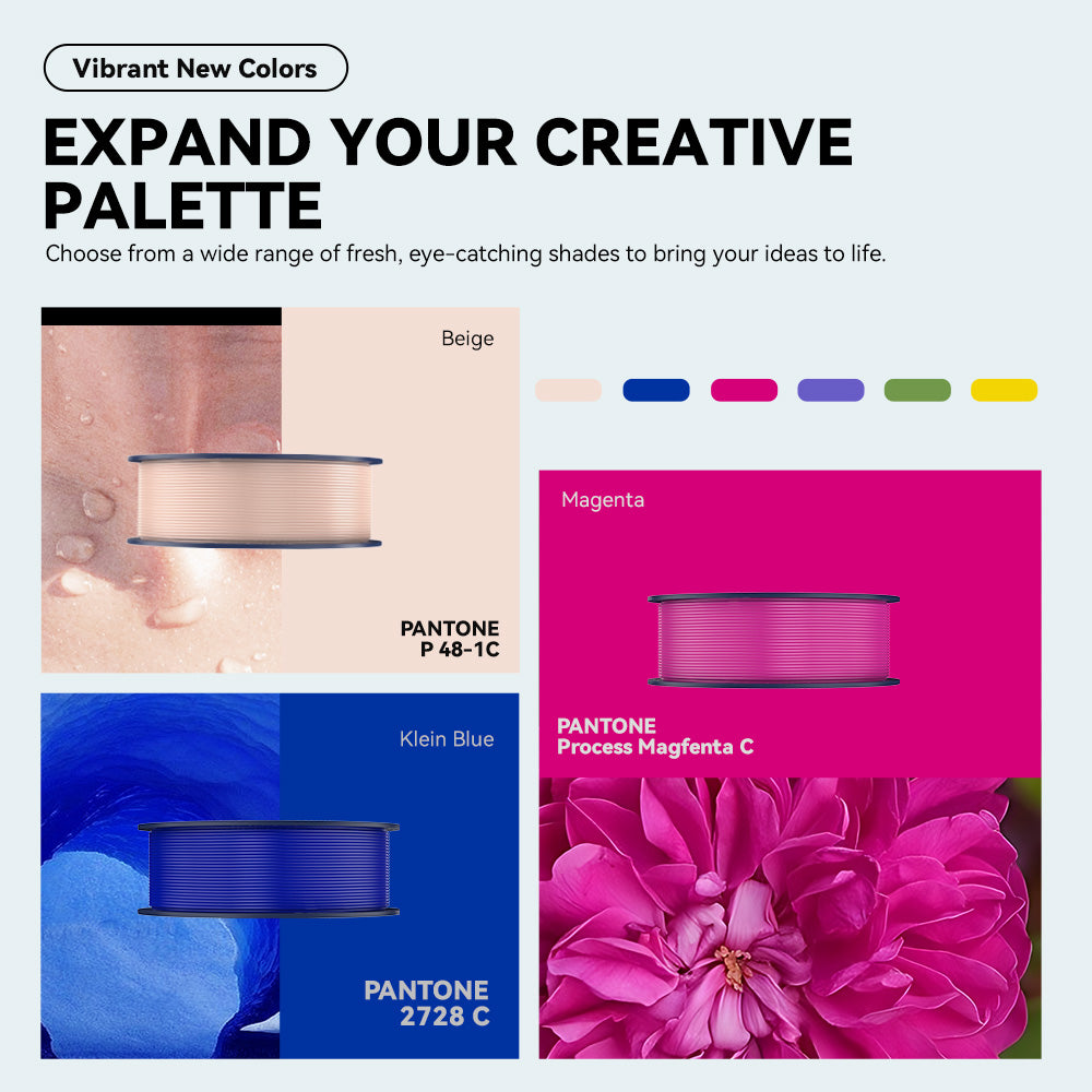 [MOQ: 6KG] PLA 3D Printer Filament 1KG