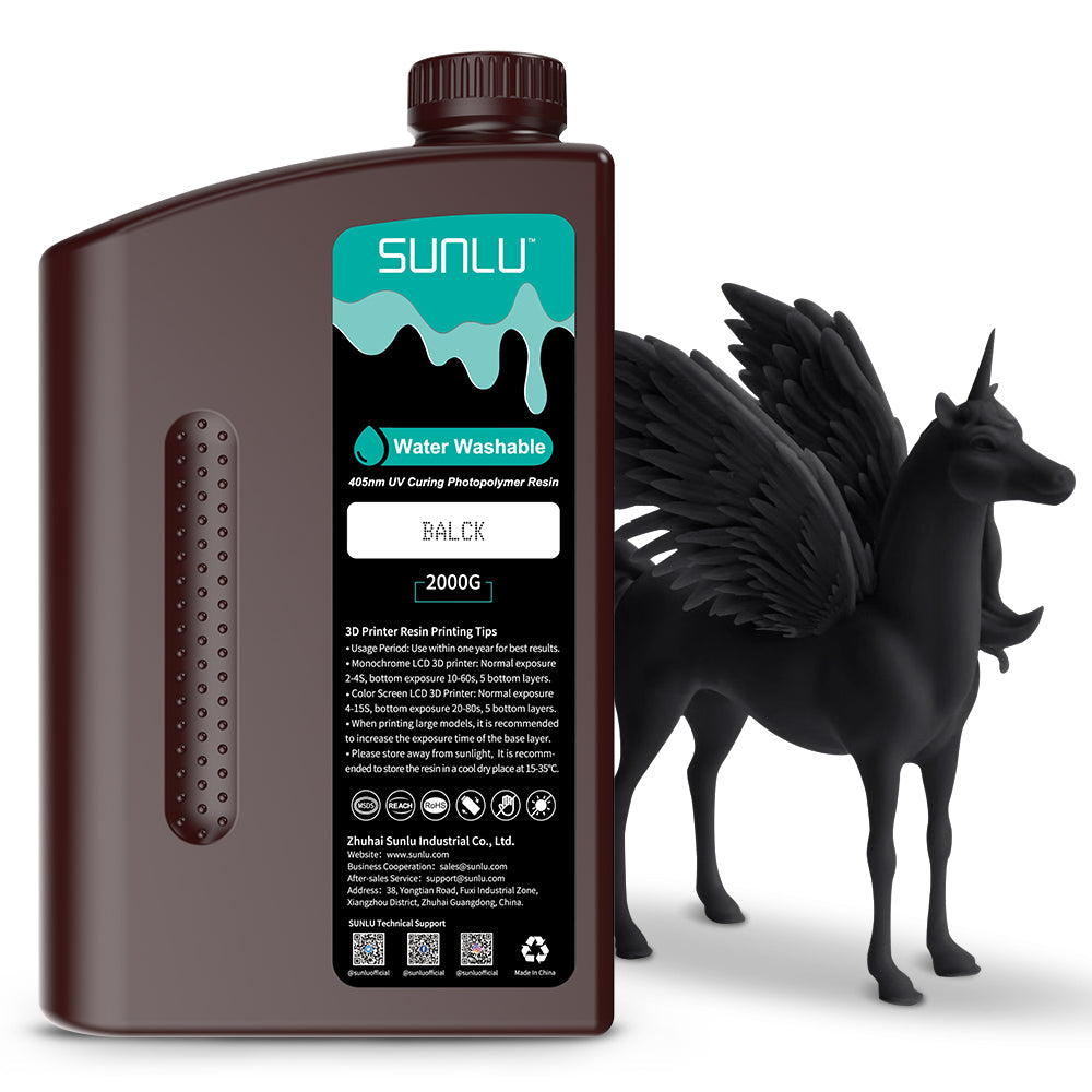 SUNLU 1KG 3D Printer Resin Standard/Water Washable/ABS-Like/Nylon-Like  405nm LCD