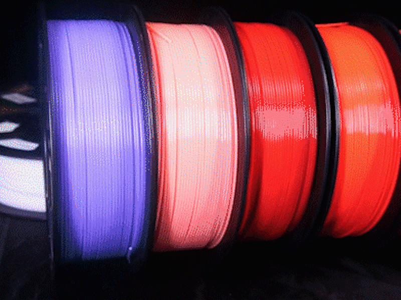 Muti color filament