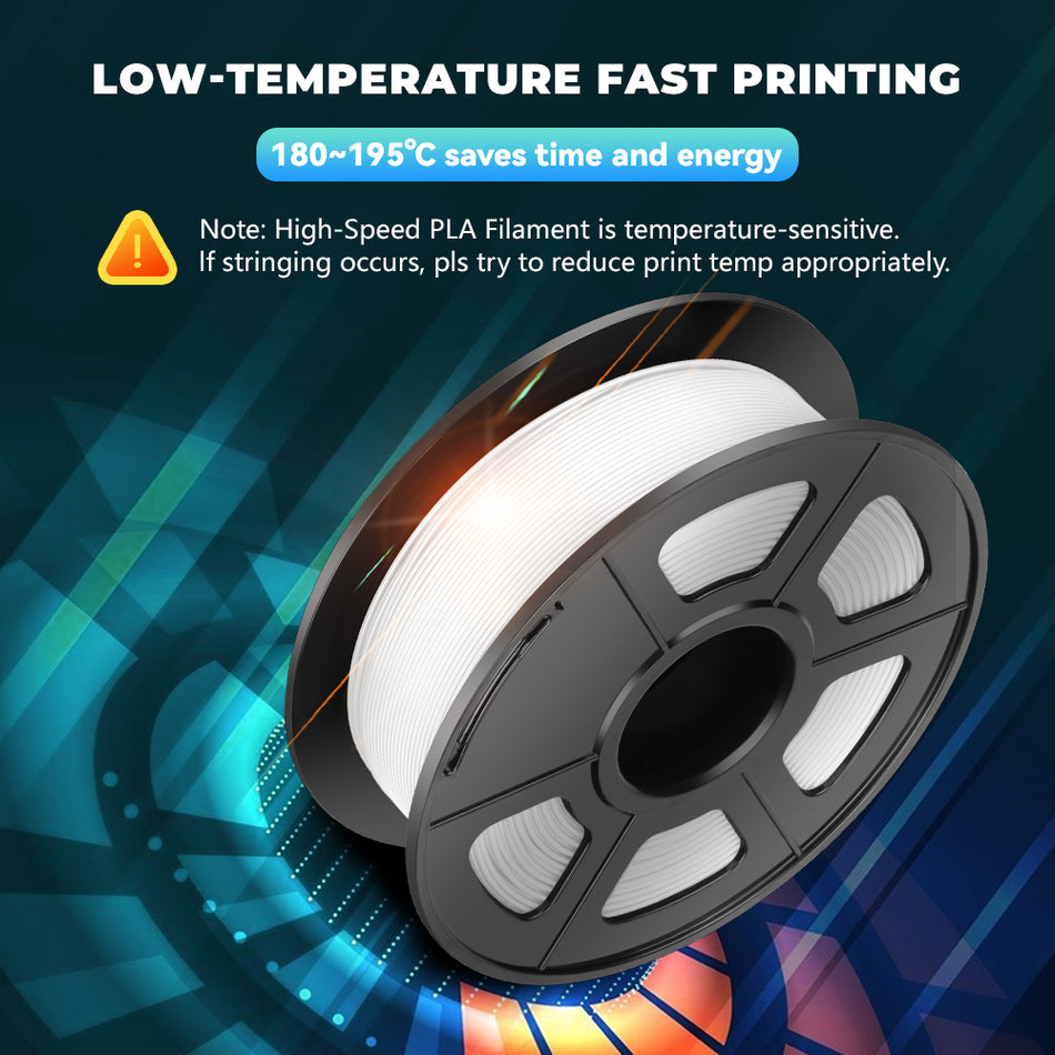 [MOQ : 6 KG] Filament d'imprimante 3D HS_PLA (PLA haute vitesse) 1 KG