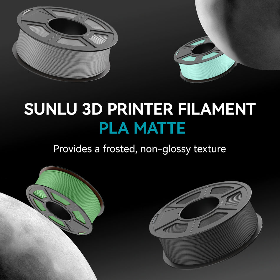 [MOQ: 6KG] PLA Matte 3D Printer Filament 1KG