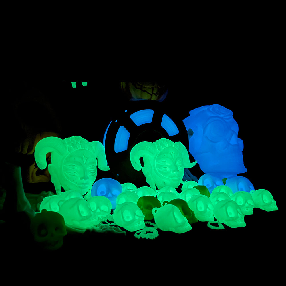 Glow in The Dark (Luminous) PLA 3D Printer Filament 1KG