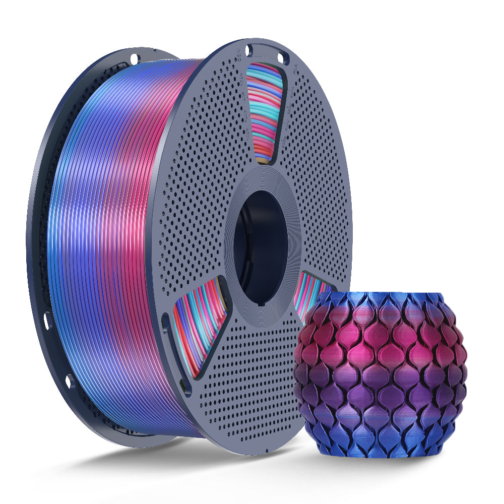 [MOQ: 3KG] PLA, SILK, PETG Rainbow Filament 3D Printer Filament 1KG