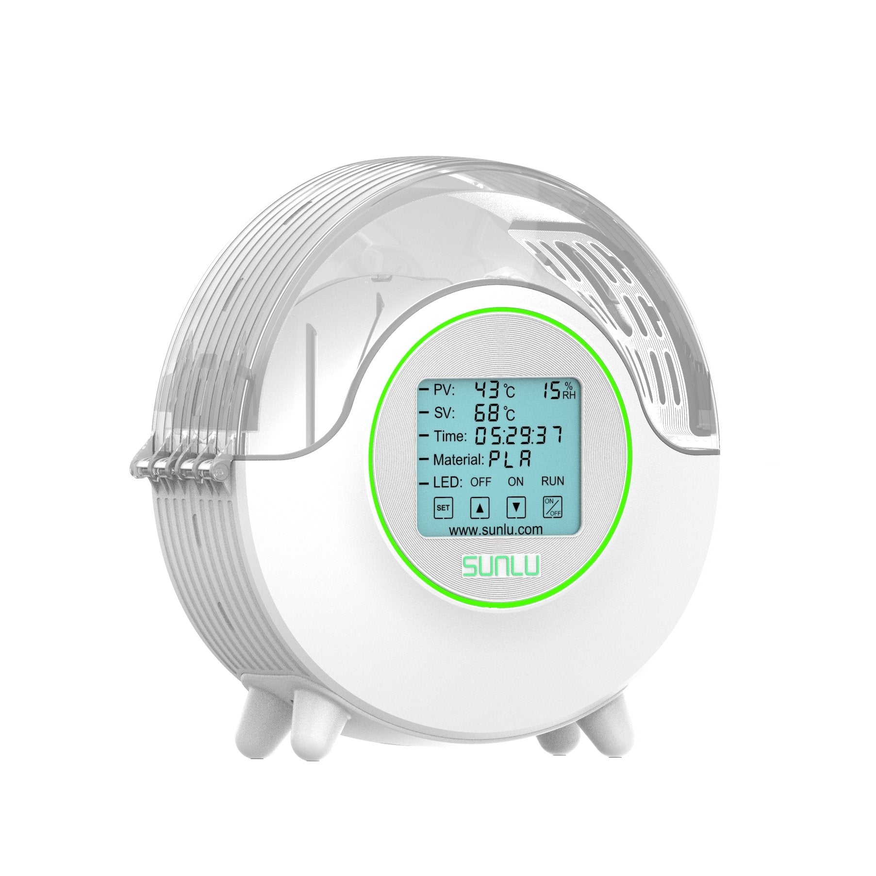 Neue Version SUNLU FilaDryer S2 Filamenttrockner, 360 ° Heizung herum