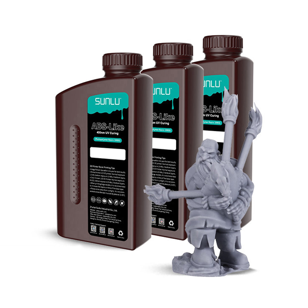 {Over 3 Bottles Bundle Sales} SUNLU ABS-Like UV Resin 1000G