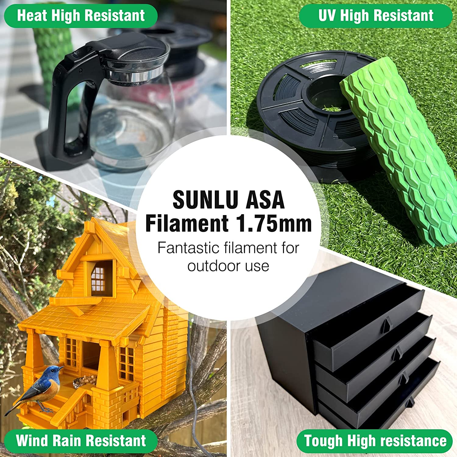 SUNLU ASA Filament 1KG/Roll - SUNLU official online store