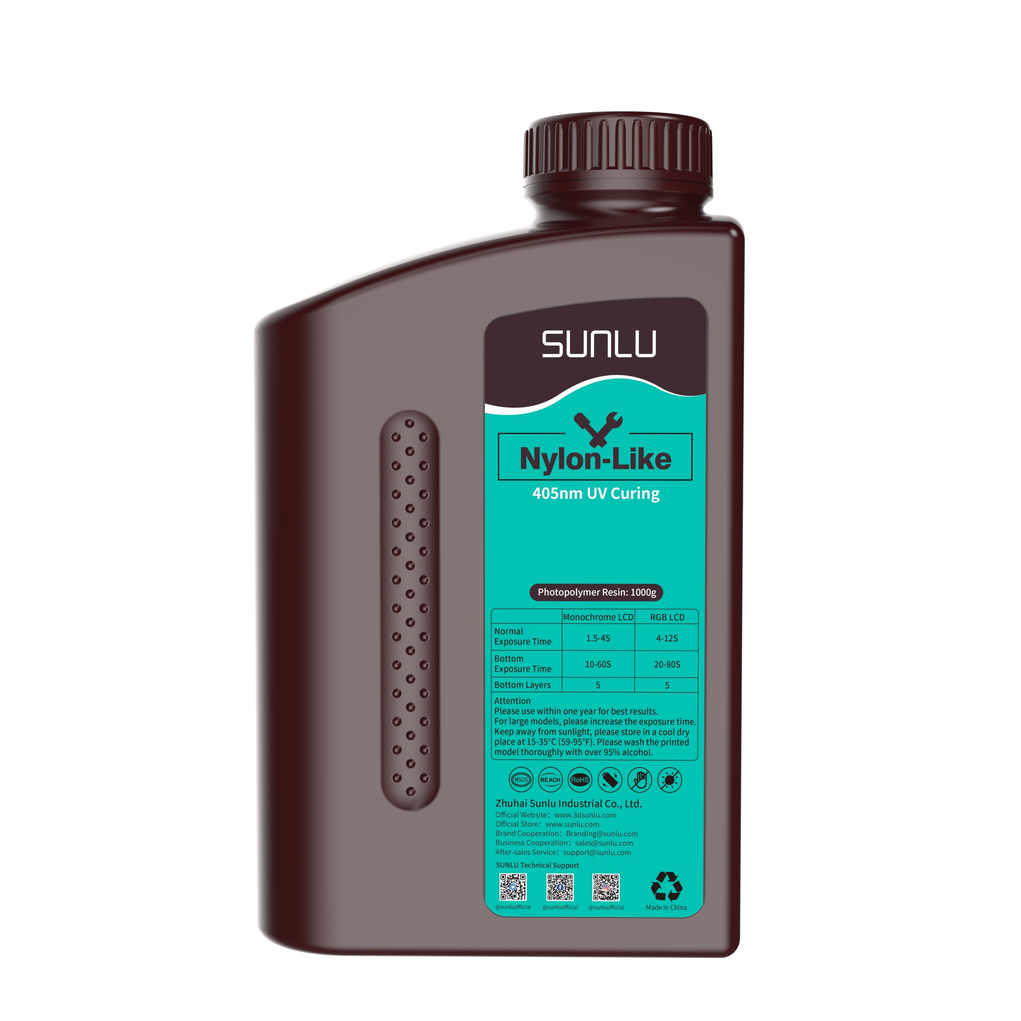 SUNLU PA-Like(Nylon-Like) UV Resin 1000G