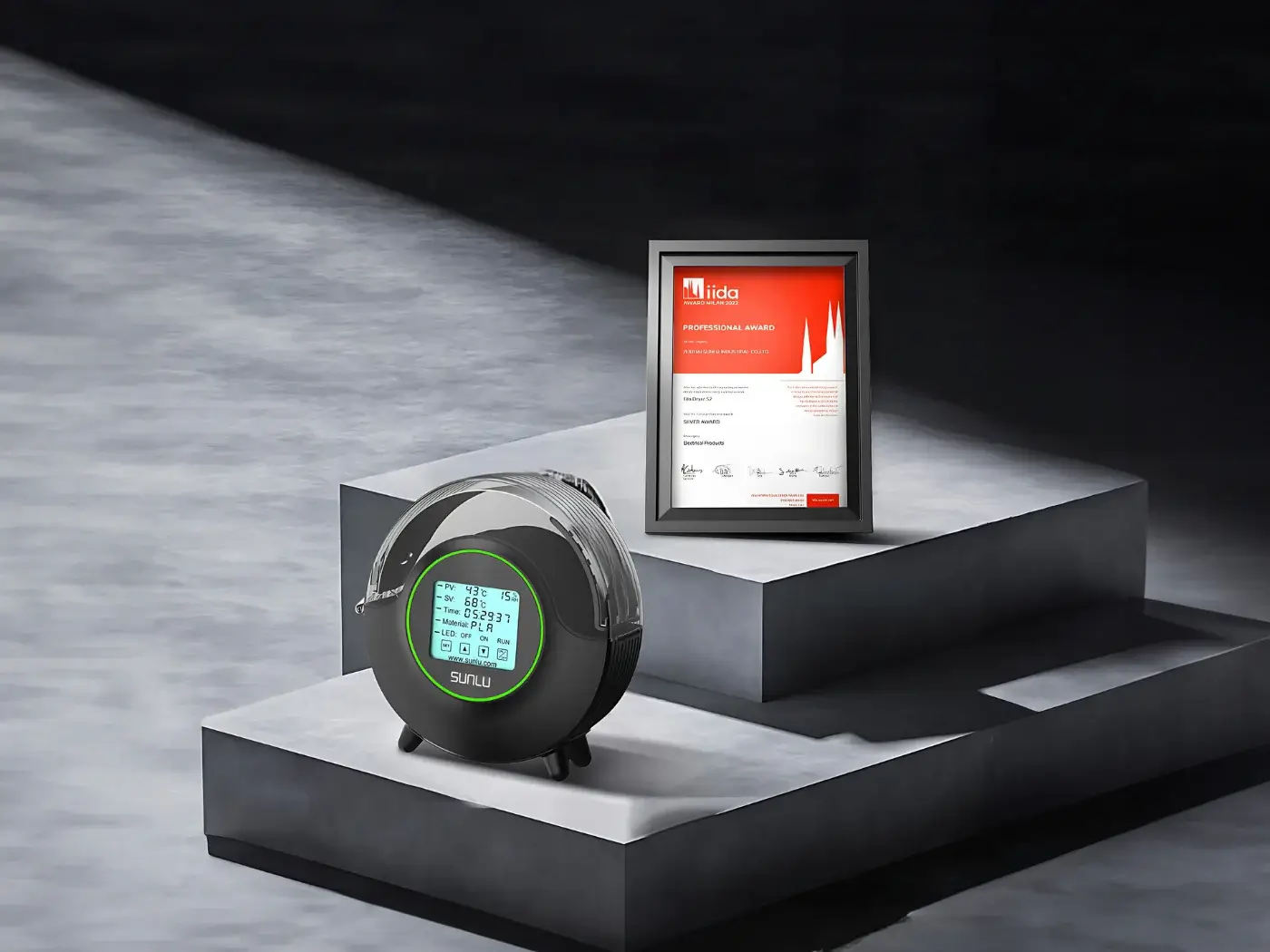 SUNLU FilaDryer S2 Wins Two Major Design Awards